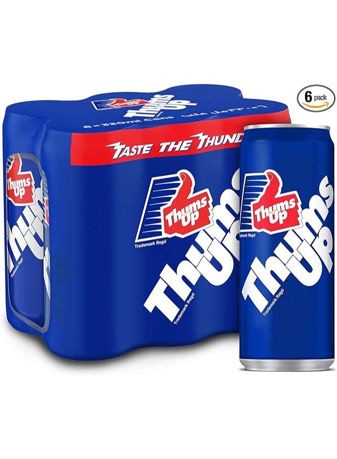 Thumbs Up Thums Up  , Can - 330 Ml (Pack Of 6) - Image 1